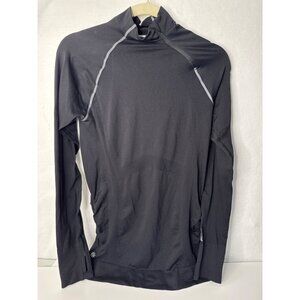 Athleta Women's Black Style 591607 Athletic Nylon Spandex Blend Long Sleeve Top